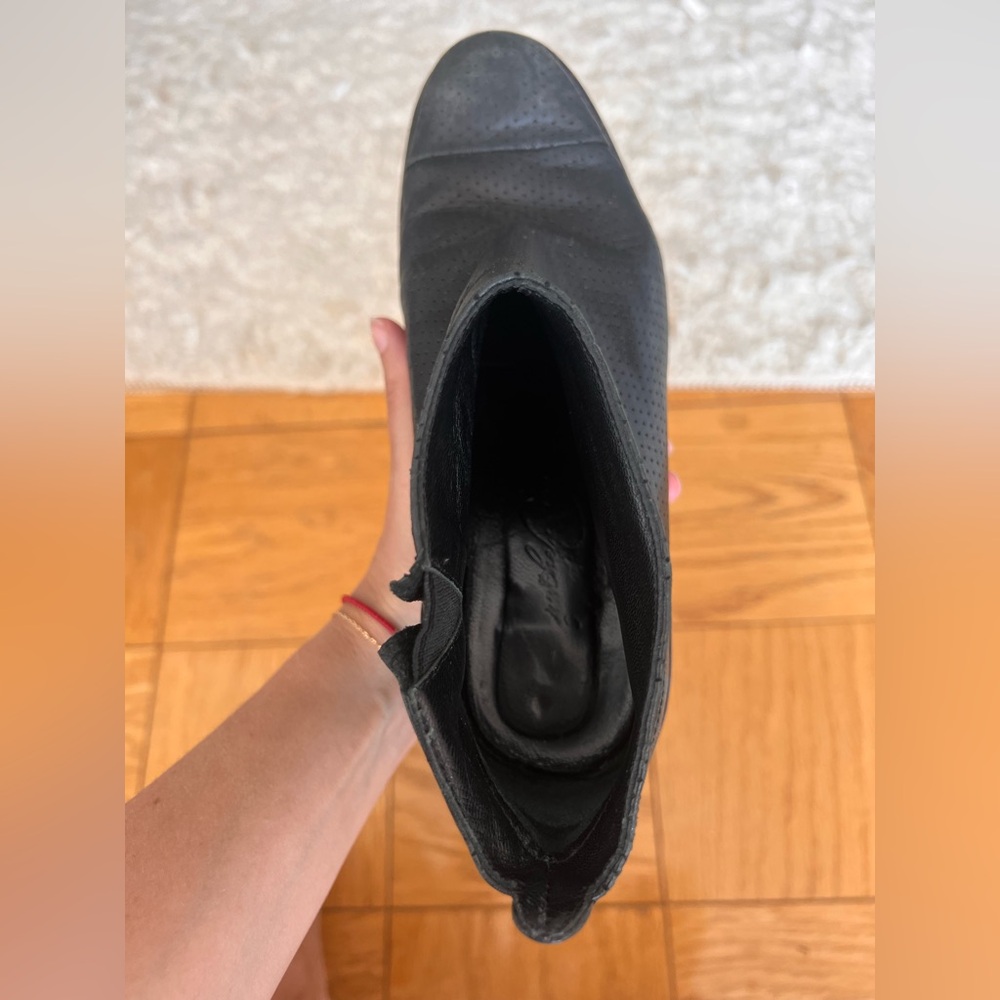 Rachel Comey Black Perforated Ankle Booties - Picture 5 of 7